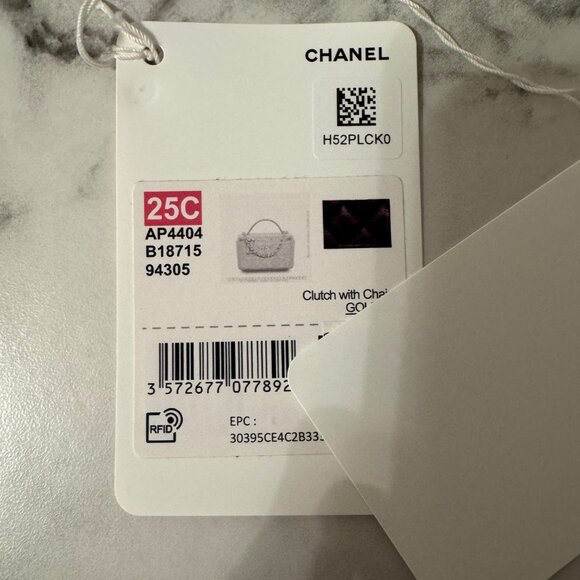 Authentic Chanel 25C Caviar Vanity with Chain NIB - Picture 11 of 13